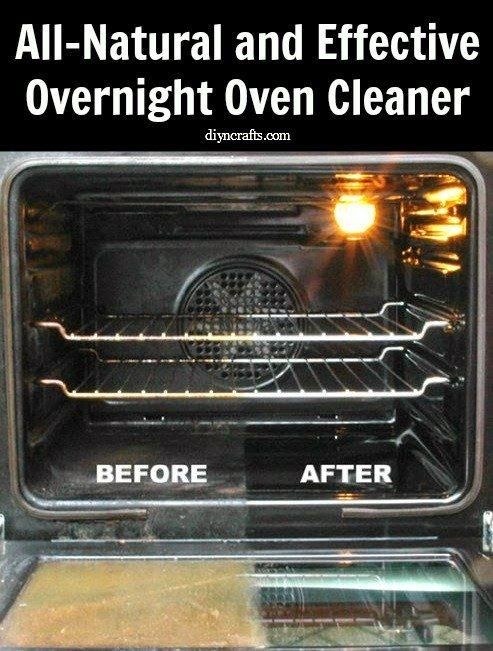 an oven with the door open and light shining on it's side, before and after cleaning