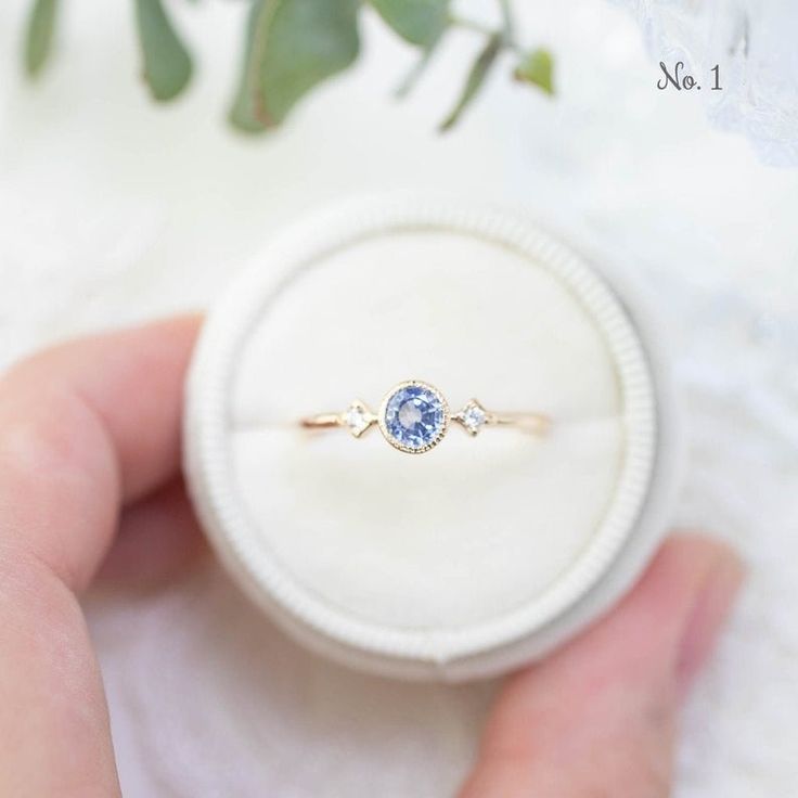 Ceylon blue sapphire diamond engagement ring unique | Etsy Blue Sapphire Ring With Diamond Accents For Promise, Promise Sapphire Diamond Ring, Blue Birthstone Ring With Rose Cut Diamonds For Gift, Dainty Sapphire Ring With Round Cut, Blue Sapphire Birthstone Ring For Promise, Blue Birthstone Ring With Rose Cut Diamonds For Anniversary, Blue Rose Cut Diamond Birthstone Ring For Anniversary, Sapphire Birthstone Dainty Ring, Dainty Blue Sapphire Ring For Promise