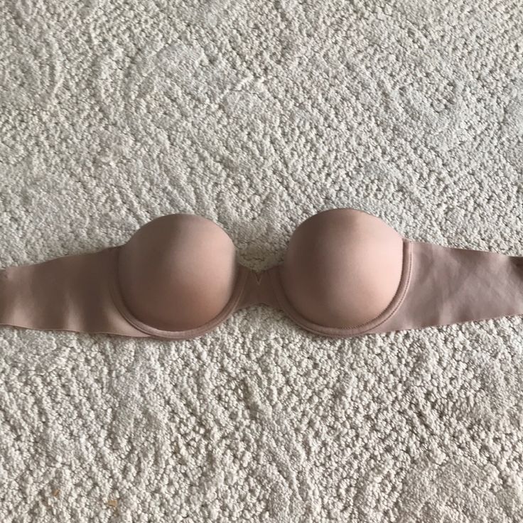 Victoria Secret Nude Strapless Bra. Silicone Lines So It Does Not Slip! Tried It On And It Did Not Fit. Never Worn! Victoria's Secret Seamless Push-up Bra, Victoria's Secret Strapless Fitted Bra, Victoria's Secret Fitted Strapless Bra, Victoria's Secret Beige Bra With Built-in Support, Victoria's Secret Beige Bra With Built-in Bra, Victoria's Secret Bra With Removable Pads And Stretch, Victoria's Secret Stretch Bra With Removable Pads, Victoria's Secret Strapless Bra With Built-in Support, Victoria's Secret Stretch Low-cut Bra