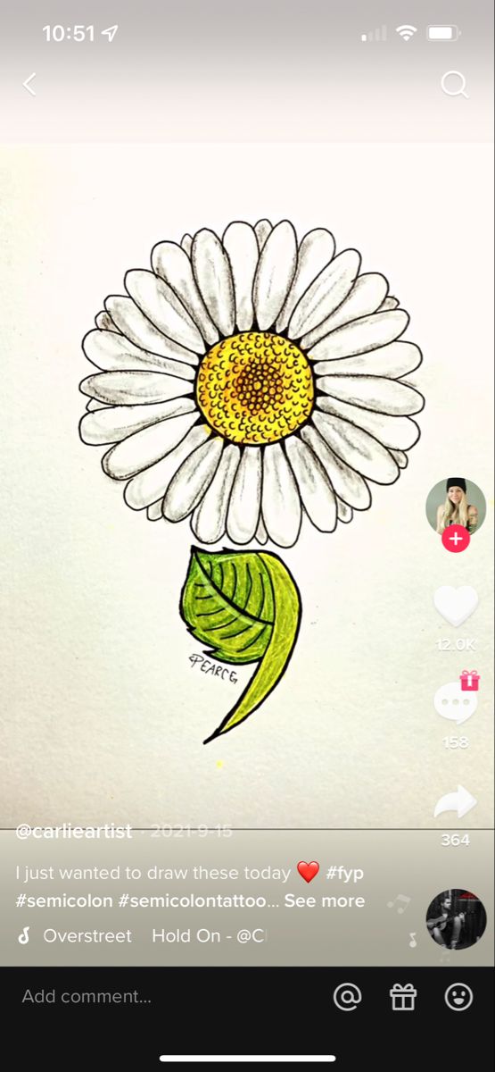 an image of a flower on the app