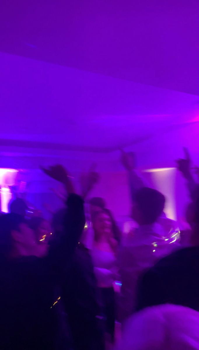 Party, people, aesthetic, purple, purple leds, dancing, party aesthetic Purple Party Lighting, Dance Party Birthday Aesthetic, Purple Party Asthetics, Party Shots Aesthetic, Guts Aesthetic Purple, Dance Purple Aesthetic, Sylwester Aesthetic, Purple Dance Aesthetic, Dancing Party Aesthetic