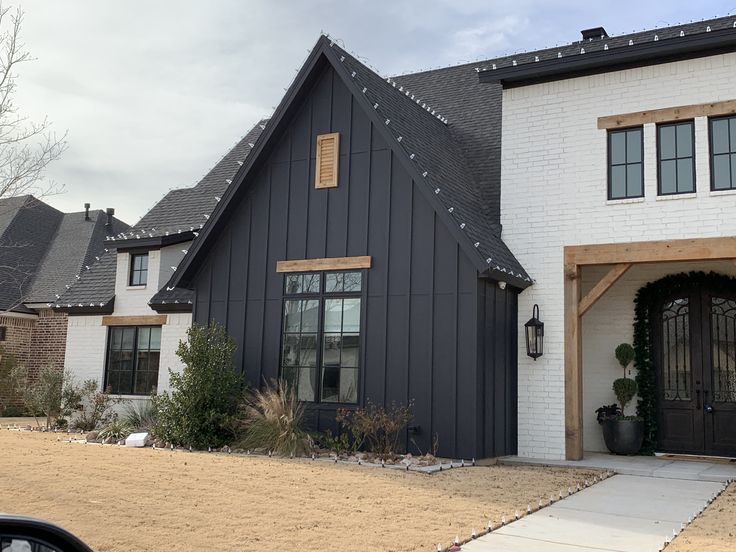 a house that is being built in the middle of winter