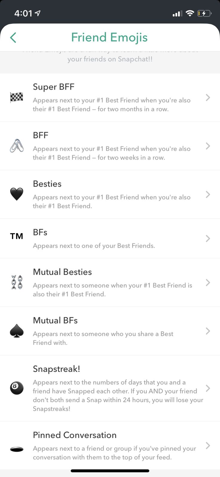 an iphone screen showing the app's menus and options for friends to use