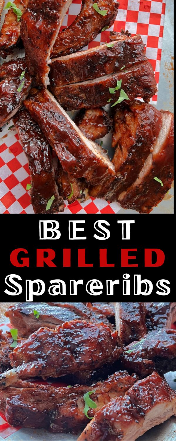 the best grilled spareribs are on display