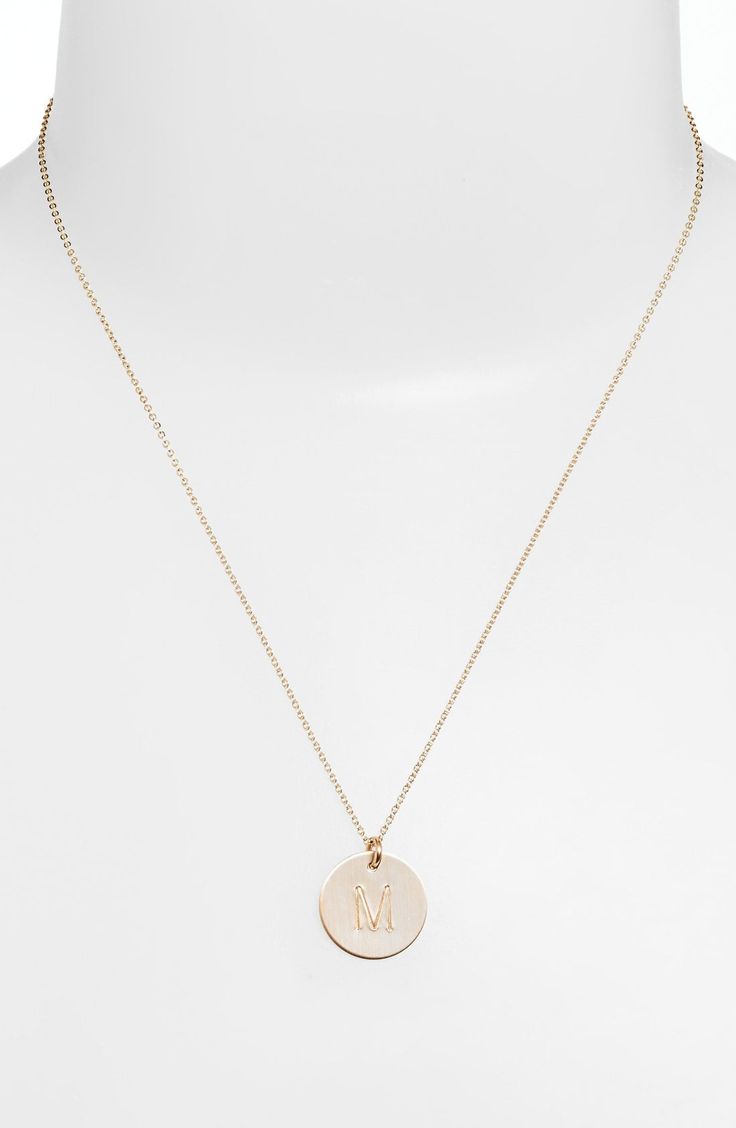 From humble beginnings to a fully staffed warehouse in Bend, Oregon, Nashelle remains true to its original purpose-handmade jewelry crafted with love and intention. The initial necklace is no different, with a hand-stamped pendant centered on a delicate chain-link. Style Name:Nashelle 14K-Gold Fill Initial Disc Necklace. Style Number: 813137. 14k Gold Tarnish-resistant Initial Necklace, Delicate Personalized Medallion Jewelry, Minimalist Rose Gold Jewelry With Initials, 14k Gold Filled Initials Necklace For Everyday, Formal Initial Pendant Jewelry For Mother's Day, 14k Gold Initials Necklace For Mother's Day, Engraved 14k Gold-filled Jewelry, Formal Jewelry With Initial Pendant For Mother's Day, Engraved 14k Gold Filled Jewelry