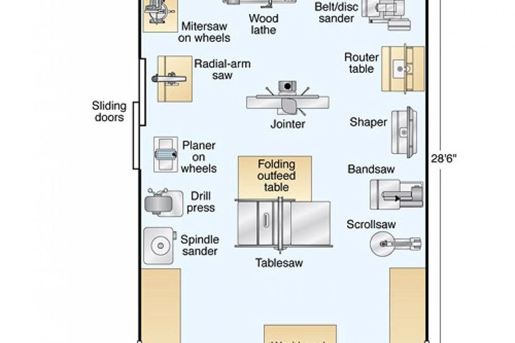 the floor plan for a small bathroom