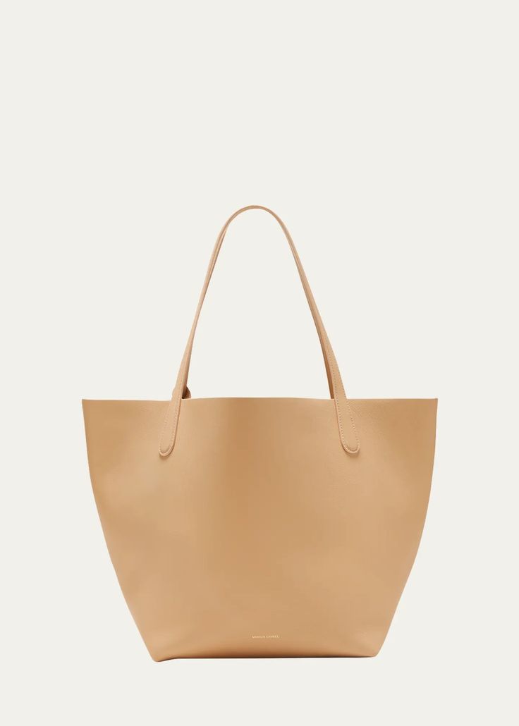 Mansur Gavriel Everyday Soft Leather Tote Bag - Bergdorf Goodman Versatile Tote Bag With Smooth Grain, Versatile Smooth Grain Tote Bag, Top Handle Satchel With Smooth Grain For Shopping, Top Handle Smooth Grain Satchel For Shopping, Versatile Tote Shoulder Bag With Smooth Grain, Smooth Grain Top Handle Satchel For Shopping, Versatile Smooth Grain Tote Shoulder Bag, Shopping Satchel With Smooth Grain And Double Handle, Shopping Smooth Grain Satchel With Double Handle