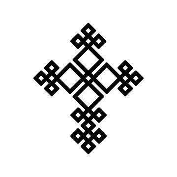 an abstract design in black and white on a white background, with the word's symbol