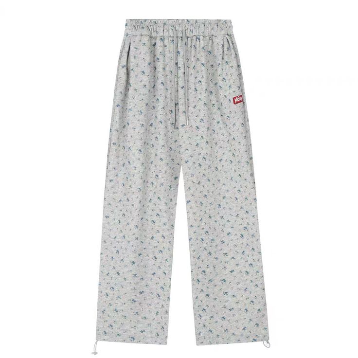 Get cozy in our Women's Blue Floral Sweatpants! These comfortable sweatpants feature a playful blue floral design for added style. Perfect for lounging or running errands, these sweatpants will keep you feeling comfy and looking cute all day long. (Plus, they have pockets!) Features: -80% Polyester -Adjustable Waistband - Blue Floral -MId-rise waist -Regular fit -Classic style Floral Print Cotton Pants, Spring Cotton Sweatpants For Loungewear, Cotton Pants For Spring Lounging, Cotton Lounging Pants For Spring, Blue Cotton Drawstring Sweatpants, Cotton Bottoms With Floral Print For Loungewear, Relaxed Fit Floral Bottoms For Loungewear, Casual Relaxed Fit Floral Print Bottoms, Spring Lounging Sweatpants With Drawstring