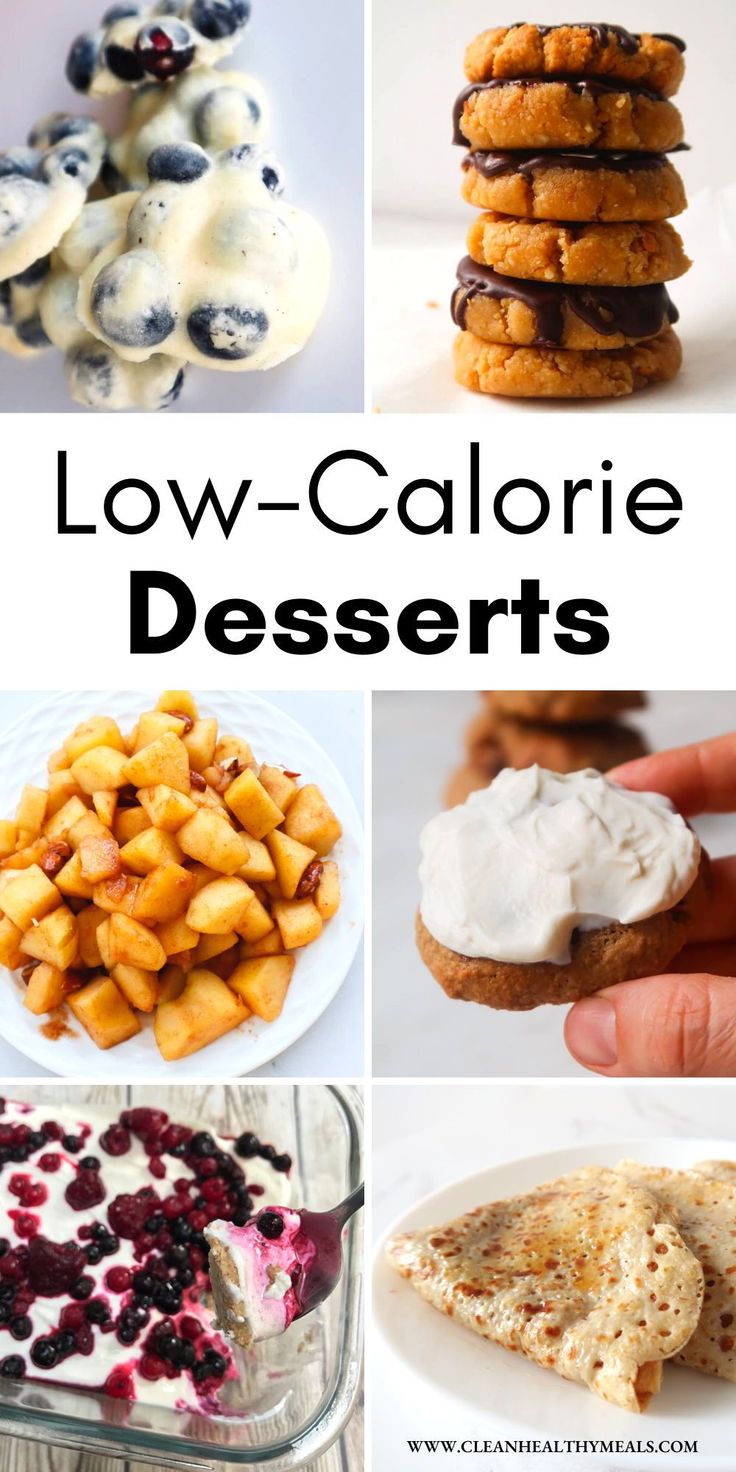 low - calorie desserts that are delicious and easy to make