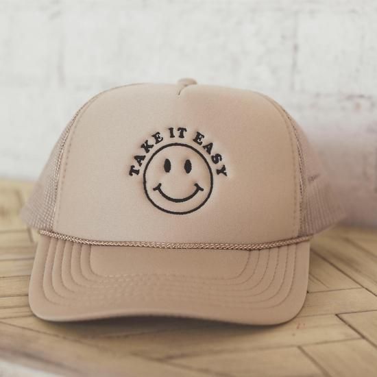 Preppy Hat, Cool Beanies, Best Caps, Take It Easy, Tan Color, Hat Fashion, Trend Setter, Fashion Brand, Trucker Hat