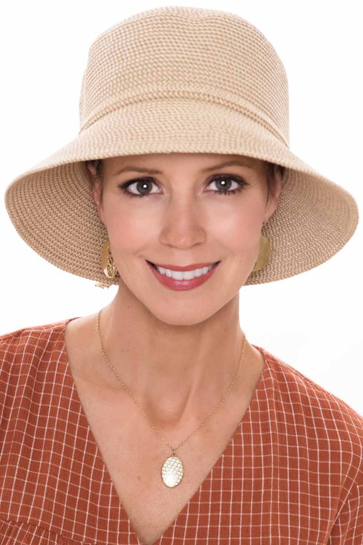 Brimmed Bucket Hats for Women - Sun Protection Headwear Hats With Short Hair, Hats For Short Hair, Chemo Headwear, Women Hats Fashion, Summer Hats For Women, Sun Hats For Women, Stylish Hats, Cloche Hat, Bucket Hats