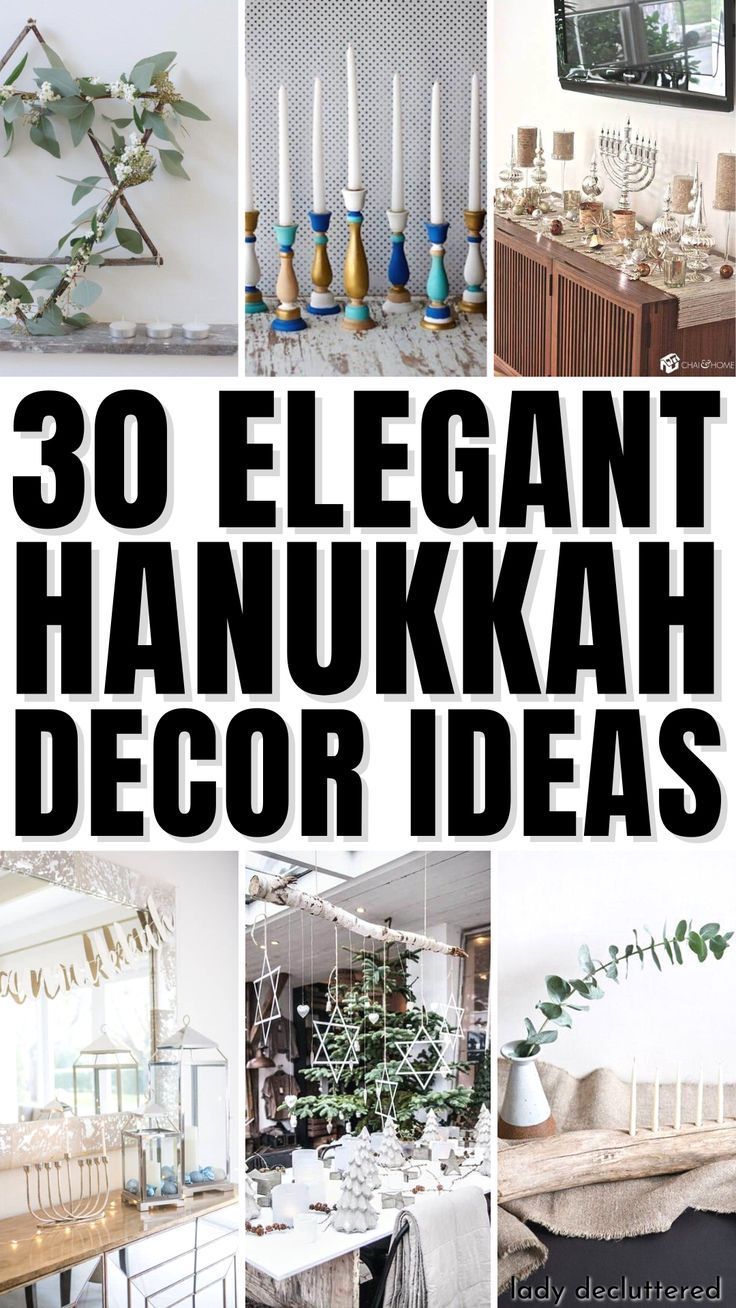 the top ten elegant hanukkah decor ideas to try out in your home