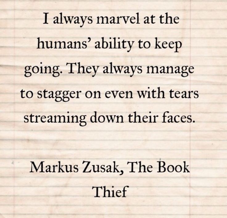 markus zusa quote about the book thief