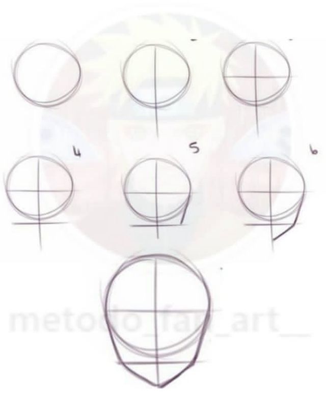 how to draw different shapes and sizes of the face with this step by step drawing lesson