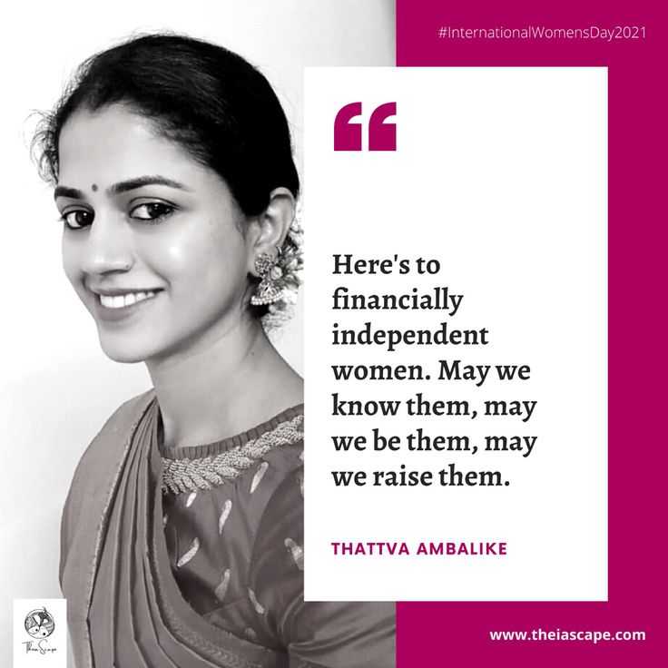 Thathva is an engineer with a masters in finance. She is a mother of twins, and is working as a data analyst. She always believes in hard work and financial freedom and encourages women to believe in their ability and gain that confidence to manage finances on their own. Independent Woman Quotes Work Hard, Stem Aesthetic, Powerhouse Women, Nice Phrases, Mother Of Twins, Manage Finances, Quotes For Women, An Engineer, Managing Finances