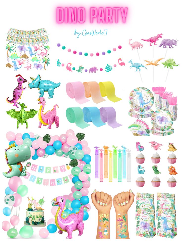 Dino Party in Pastels for a girly party! #DinoParty #dinosaur #Dino #dinopartyideas #dinopartysaurus #dinopartydlecor #dlinoparty #girldino #girldinosaurparty #girldinos #girldinosaur #girldinosaurbirthday #dinobirthday #girldinoparty #PinkDino #pinkdino #pasteldinosaur #pasteldinoparty #Dinosaurio #GirlBirthday #FirstBirthday #SecondBirthday #thirdbirthdayparty #ToddlerBirthday #PartyPlanner Pink And Purple Dinosaur Party, Dino Birthday Girl, Girl Dinosaur Party, Dinosaur Birthday Theme, Budget Birthday, Girl Dinosaur Birthday, Girls 3rd Birthday, Dinosaur Themed Birthday Party, Girly Party