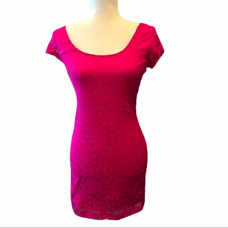 This Hot Pink Neon Dress Is Sure To Get Attention. Brand New With Tags. Scoop Neck With Low Scoop Back. Lined. Size M. See Care Tag For Material And Care Details In Photos. Spring Scoop Neck Dress For Date Night, Scoop Neck Dresses For Spring Date Night, Spring Scoop Neck Bodycon Dress For Night Out, Spring Bodycon Dress With Scoop Neck For Night Out, Pink Stretch Scoop Neck Dress, Forever 21 Short Sleeve Mini Dress For Date Night, Scoop Neck Bodycon Dress For Date Night In Spring, Forever 21 Short Sleeve Mini Dress For Night Out, Spring Pink Scoop Neck Mini Dress