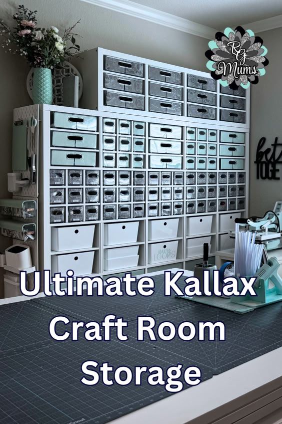 the ultimate craft room storage solution