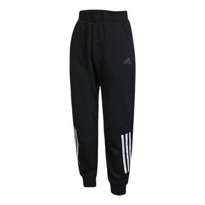 (WMNS) Adidas Sports Pants HE2916 (Casual/Stripe/Women's) Adidas Sportswear Sweatpants For Gym, Sportswear Activewear With Three Stripes For Jogging, Three Stripes Branding Sportswear For Jogging, Adidas Athleisure Sweatpants For Gym, Adidas Logo Sportswear Joggers For Sports, Adidas Sportswear Joggers For Sports, Adidas Logo Sportswear Joggers, Sportswear Joggers With Three Stripes For Gym, Three Stripes Sportswear Joggers For Gym