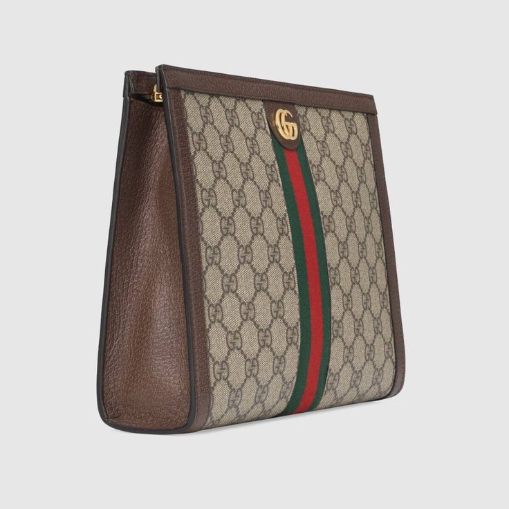 Shop the Ophidia pouch in beige at GUCCI.COM. Enjoy Free Shipping and Complimentary Gift Wrapping. Gucci Pouch, Rhombus Design, Gucci Clutch, Dream Bag, Gucci Ophidia, Italy Print, Dream Bags, Gg Logo, Gucci Fashion