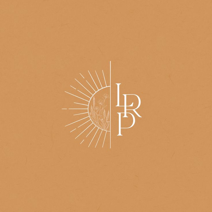 an orange background with white letters and a sunburst on the bottom right corner