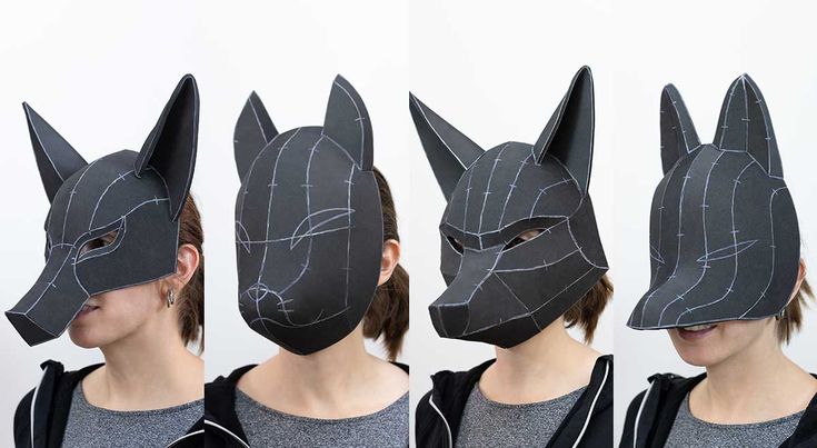 Fox_Masks_Patterns_Kamui_Cosplay_Blog_Release Diablo 3 Wizard, Kamui Cosplay, Eva Foam Armor, Dream Costume, Larp Props, Foam Armor, Trainers Outfit, Kitsune Mask, Making Patterns