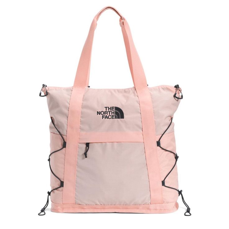 New With Tags, The North Face Borealis Tote Color: Evening Sand Pink/ Asphalt Gray Carry Your Essentials And More In The Super-Functional Tote Version Of Our Iconic Borealis Backpack. Bungee Compression Will Help Keep Your Valuables Secure. Bungee Compression On Front And Sides Of Tote Can Be Carried Over The Shoulder Or Worn As A Backpack External, Secure-Zip Pocket Padded 16'' Laptop Compartment Stand-Up Design For Easier Loading And Unloading Two Durable Water Bottle Pockets Can Easily Double Outdoor Tote Bag With Adjustable Strap, Outdoor Tote Bags, Pink Tote Bag For Outdoor, The North Face Bags For Outdoor Activities, Functional Pink Bag For Outdoor Activities, Pink Outdoor Tote Shoulder Bag, Pink Large Capacity Bag For Outdoor, Pink Large Capacity Shoulder Bag For Outdoor Activities, Functional Pink Shoulder Bag For Outdoor