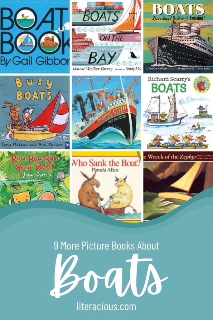 books about boats with the title 9 more picture books about boats written by children and adults