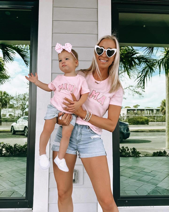 Mommy and Me Outfits – LITTLE MIA BELLA Mama And Mini Hats, Mommy And Me Disney Outfits, Mimi Shirts, Mama And Mini Shirt, Mommy And Me Matching Outfits, Moms And Daughters, Mom And Baby Outfits, Mommy Daughter Outfits, Mia Bella