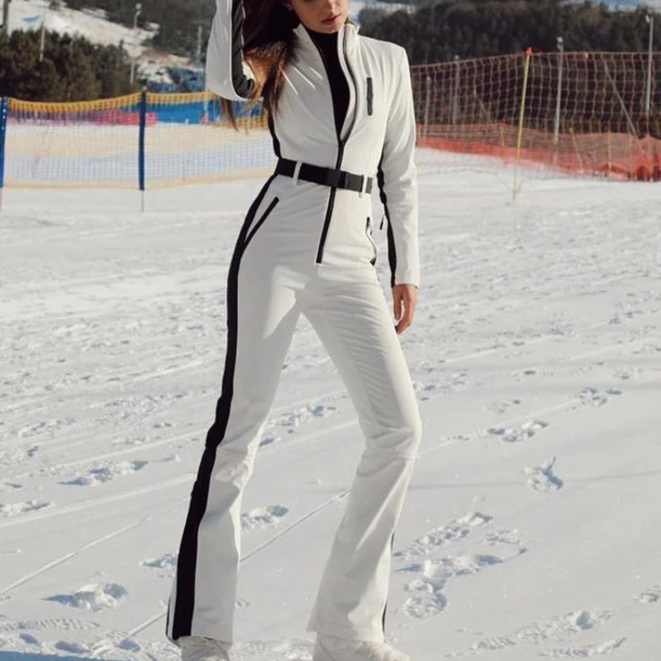 BASSO Exclusive. Not available in stores. Material: Polyester Sleeve Length(cm): Full Ski Outfits, Ski Jumpsuit, Trendy Streetwear, Ski Suit, Skiing Outfit, Glitter Dress, Apres Ski, Maxi Dresses Casual, Festival Dress