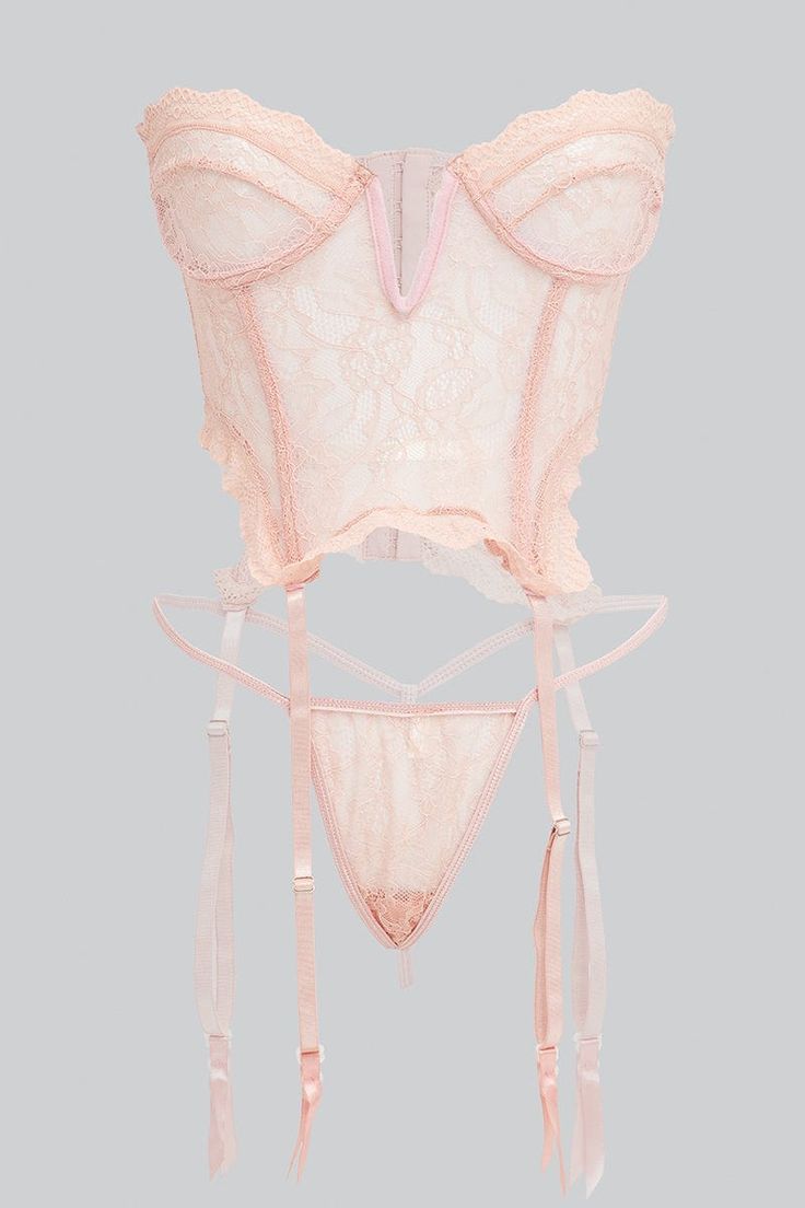 Made from imported quality material, this pink lingerie is size S for regular-size women of 18-34 years of age. Designed in Australia, but made in Asia. Medieval Lingerie, Pink Lingerie Outfit Night, Cute Lingerie Sets, Pastel Lingerie, Pink Lace Lingerie, Victorian Lingerie, Lingerie Outfit Night, Cute Lingerie, Pink Lingerie