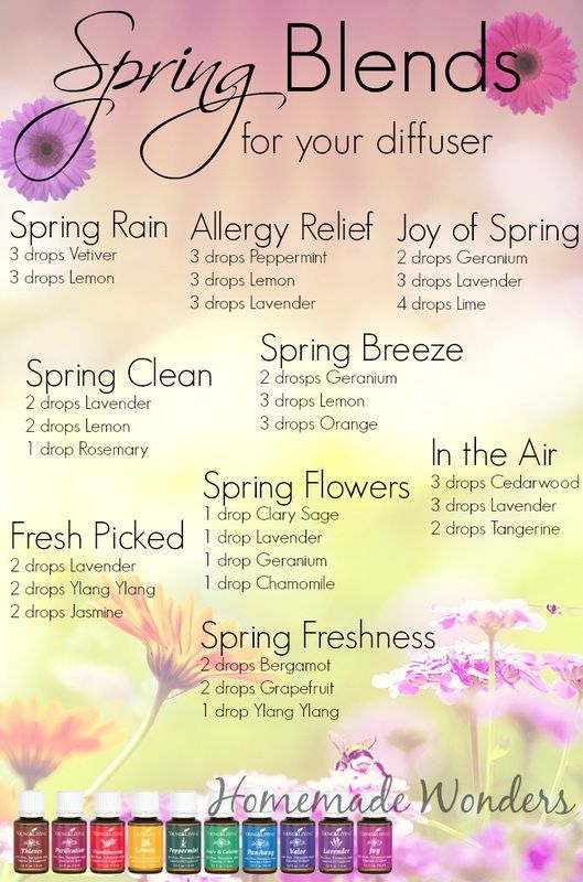 Hello my FollOILers! Since spring is literally right around the corner I figured it’d be nice to share some Spring Diffuser recipes I found on Pinterest with you guys. I’m excited to tr… Spring Diffuser Blends, Săpunuri Handmade, Essential Oil Diffuser Blends Recipes, Essential Oil Remedy, Young Living Essential Oils Recipes, Essential Oils Herbs, Essential Oil Diffuser Recipes, Oil Diffuser Recipes, Essential Oil Mixes