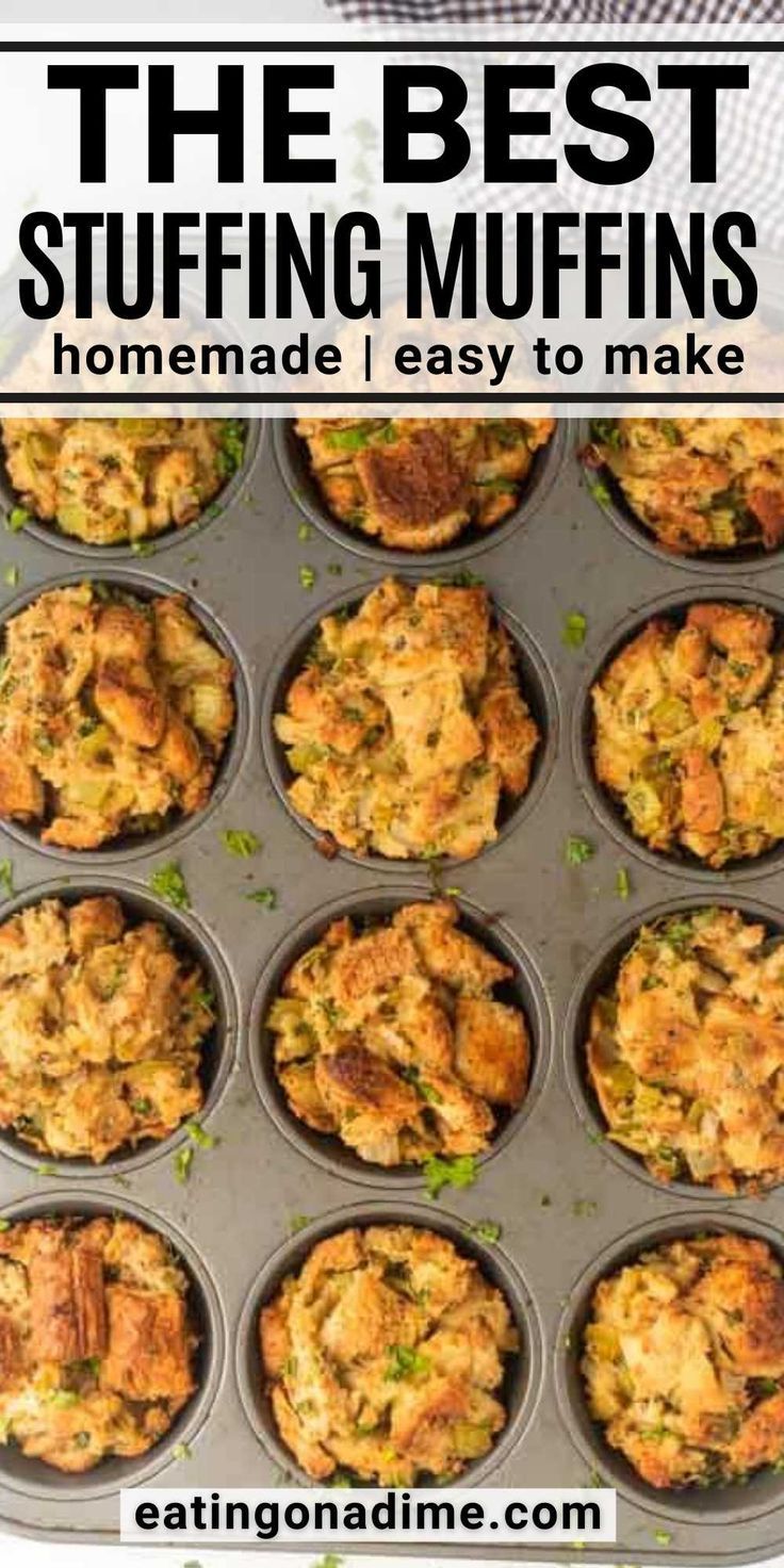 the best stuffing muffins made easy to make