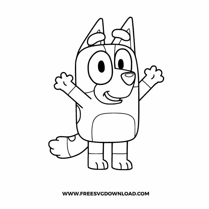 a cartoon cat with its arms in the air