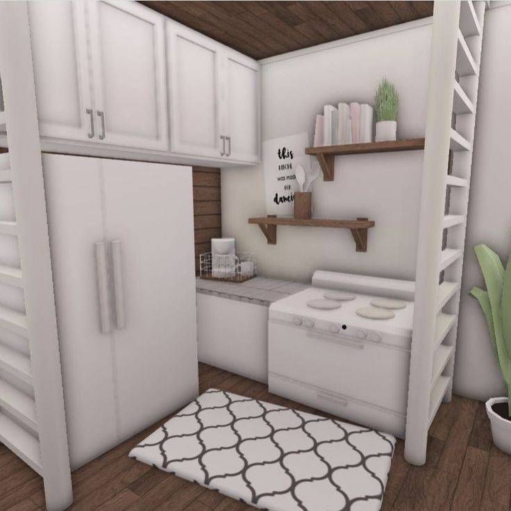 3x3 Laundry Room Bloxburg, Mini Bloxburg House Layout, Bloxburg Mini House, Cabin Bloxburg, Apartment Loft Ideas, House Flipper, Roblox House, Blocksburg Room Ideas￼, Bloxburg Houses