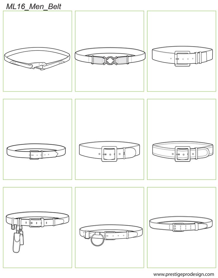 the instructions for how to make a belt