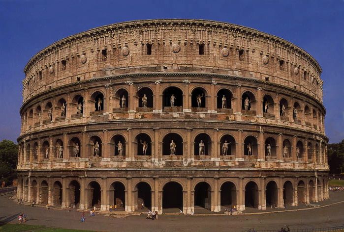 the colossion is an ancient roman structure