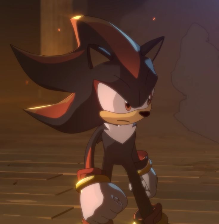 an animated image of a sonic the hedge character