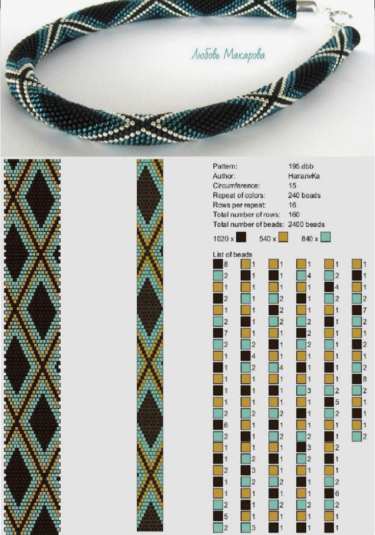 the instructions to make a beaded bracelet with different colors and patterns on it, including beads