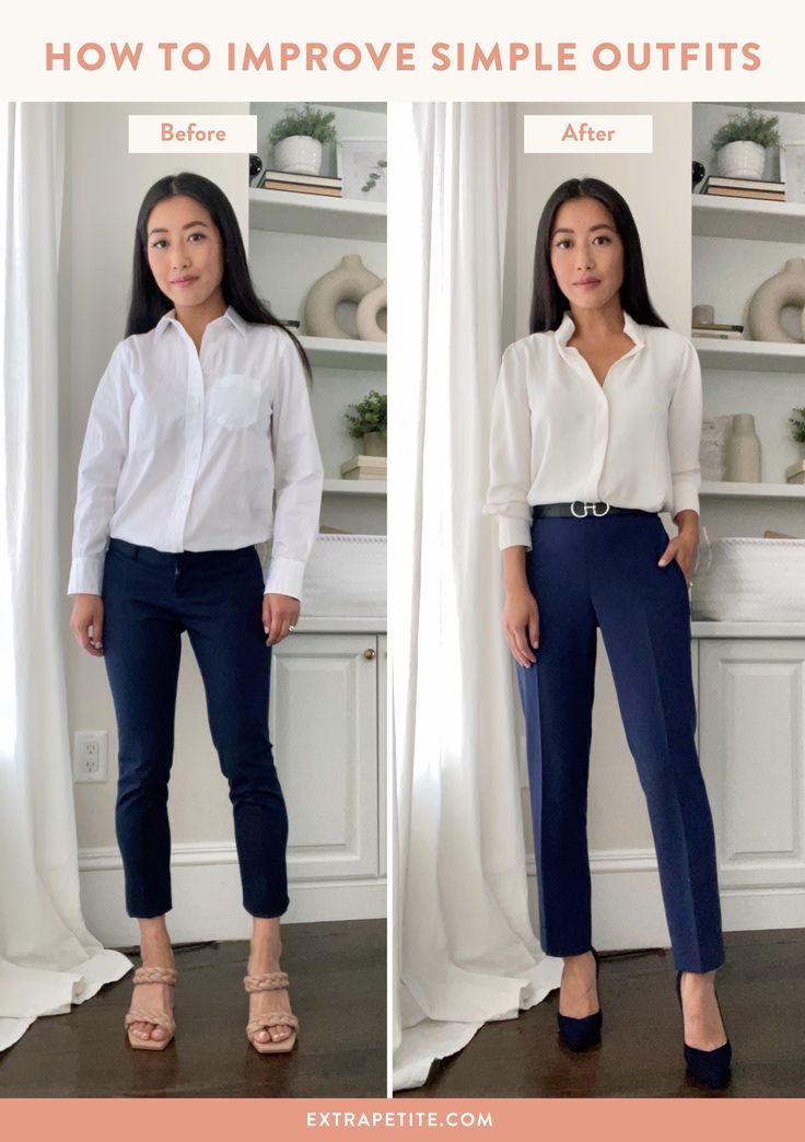 How To Dress More Professional, Elegant Outfit For Petite, Petit Style Outfits, Summer Work Outfits Elegant, Elevate An Outfit, Office Petite Outfit, Interview Outfit Petite, Neutral Fashion Outfits, Petite Female Outfits