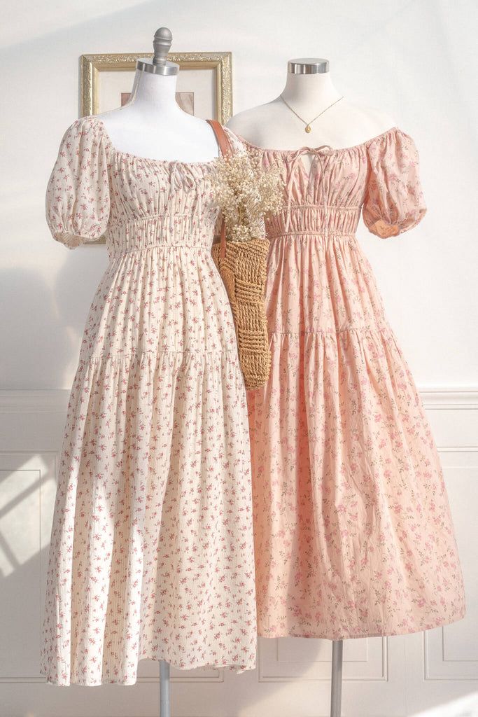 Cottage Core Dresses, Cottagecore Dresses, Diy Sy, Cottagecore Outfits, Cottagecore Dress, Romantic Dress, Feminine Aesthetic, Puffed Sleeves, Inspired Dress