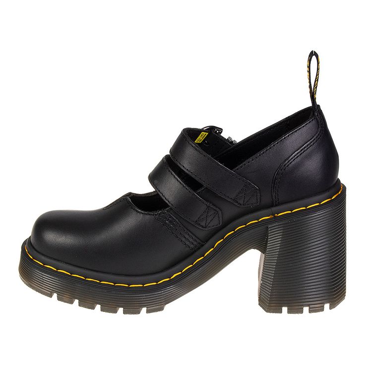 Dc Martens, Doc Martens Platform, Dr Martens Style, Work Heels, Martens Style, Xmas List, Dr Martens Boots, Classic Heels, Buckled Heels