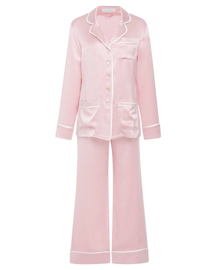 Shop Pajamas for Spring 2017 | InStyle.com Silk Pink Pj, Cute Pink Pyjamas, Pink Silk Pyjamas, Silk Pjs Pink, Silk Pajamas Pink, Silk Pink Pajamas, Victoria Secret Silk Pajamas, Pink Silk Pjs, Pink Silk Pj