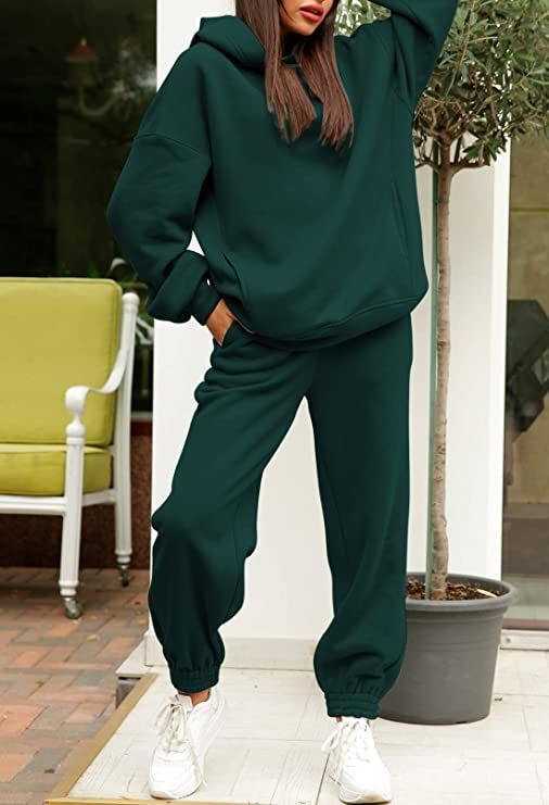 -Matching Joggers Sweatpants 2 Piece Tracksuit Sets -Super Comfy -Tons of Unbelieveable colors Sweatshirt Sweatpants Set, Matching Hoodie And Sweatpants Set, Matching Sweat Set Aesthetic, Matching Sweatsuit Outfits Women, Matching Tracksuit Set, Jogger Sets For Women, Green Sweatsuit Outfit, Comfy Matching Set Outfit, Womens Sweatsuit Outfits