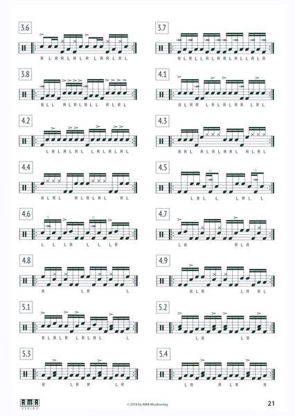 the guitar tabs are arranged in several different styles and sizes, with numbers on them