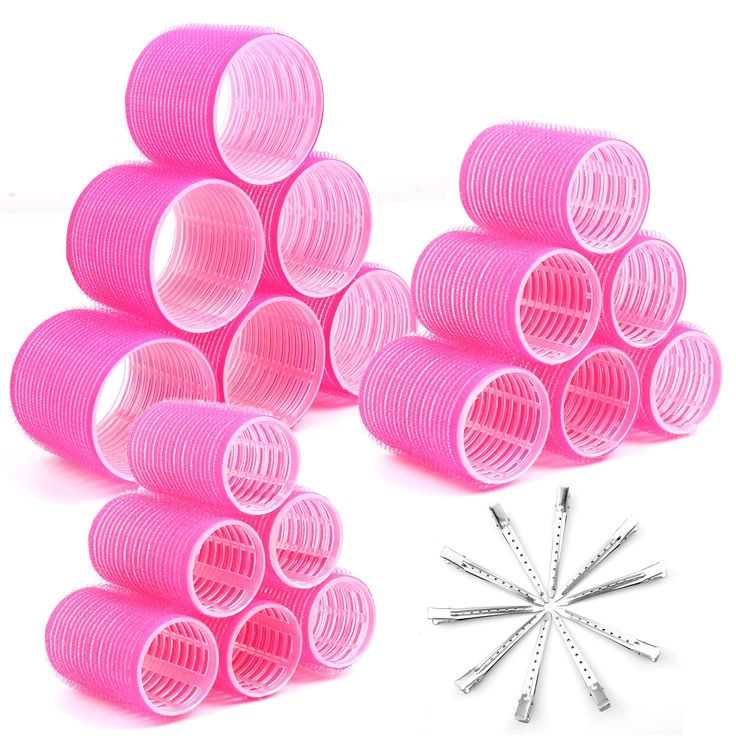 PRICES MAY VARY. 🎀【What Will You Get��】Hair roller set includes 18pcs hair rollers and 10pcs sturdy duckbill clips. Curler rollers of 3 different sizes create jumbo large lift hair volume, the diameter is approx 2.48 inches/6.3cm, 1.69 inches/4.3cm, and 1.46 inches/3.7cm. ⚠️【Attention Please】Hair roller size is 6.3cm 4.3cm 3.7cm. Please check the size before purchasing. The three sizes apply separately to long hair, medium hair, and short hair. It is not recommended to use thin or very hard hair Velcro Curlers, Rollers For Hair, Big Rollers, Large Hair Rollers, Hair Roller Clips, Diy Hair Rollers, Hair Curlers Rollers, Large Curls, Heatless Hair Curlers