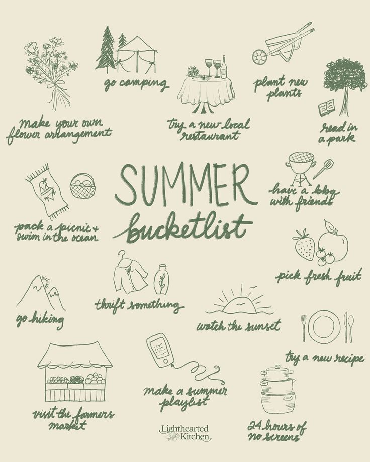 It's officially summer (at least in the northern hemisphere)! ☀️ Check out these summer-inspired activities from @lightheartedkitchen. Which ones will you be enjoying this season? #summer #summersolstice #camping #summeractivities #getoutside #trysomethingnew #thenutritioninstitute Cottagecore Activities, Kitchen Farm, Summer Traditions, Seasonal Living, Summer Playlist, Summer Life, Living Healthy, Farm To Table, Summer Inspo