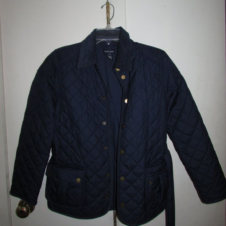 - Never Worn - Great Quality - Very Comfortable - Size L - Warm - Amazing Condition Ralph Lauren Long Sleeve Outerwear With Button Closure, Ralph Lauren Fall Outerwear With Buttons, Classic Ralph Lauren Outerwear With Buttons, Classic Ralph Lauren Outerwear, Quilted Jacket With Buttons For Winter Workwear, Navy Button-up Outerwear With Button Closure, Ralph Lauren Winter Outerwear With Buttons, Ralph Lauren Spring Outerwear With Button Closure, Spring Ralph Lauren Outerwear With Button Closure