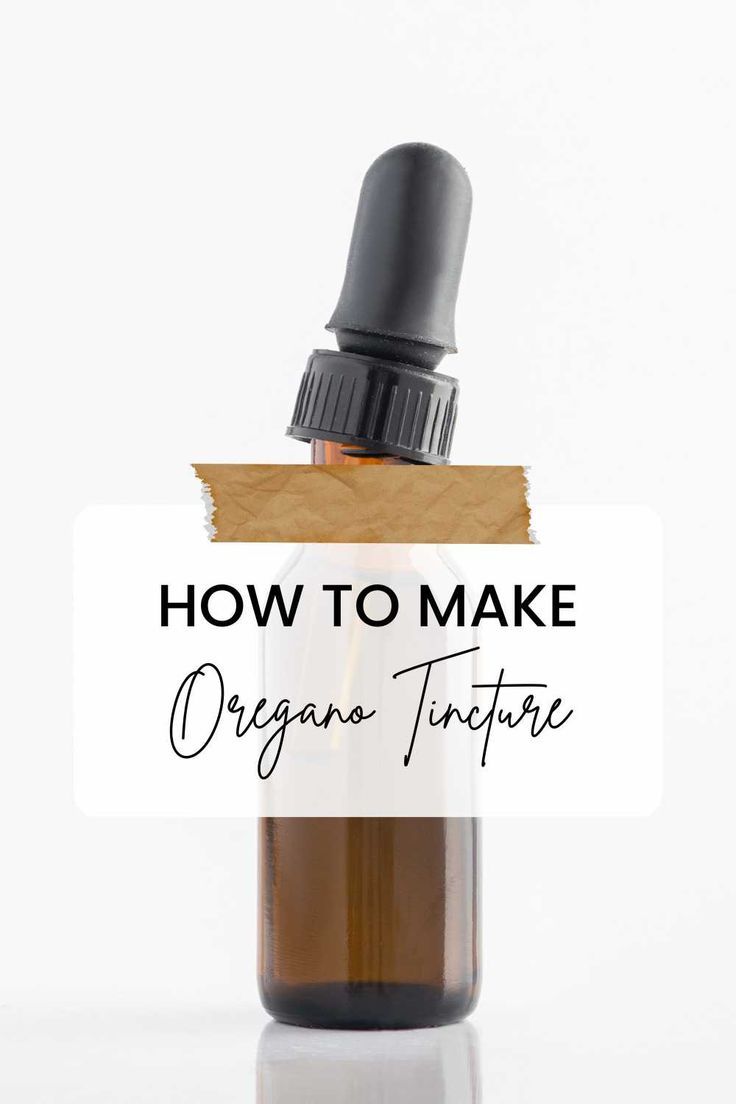 a bottle filled with brown liquid and the words how to make organic tincture on it